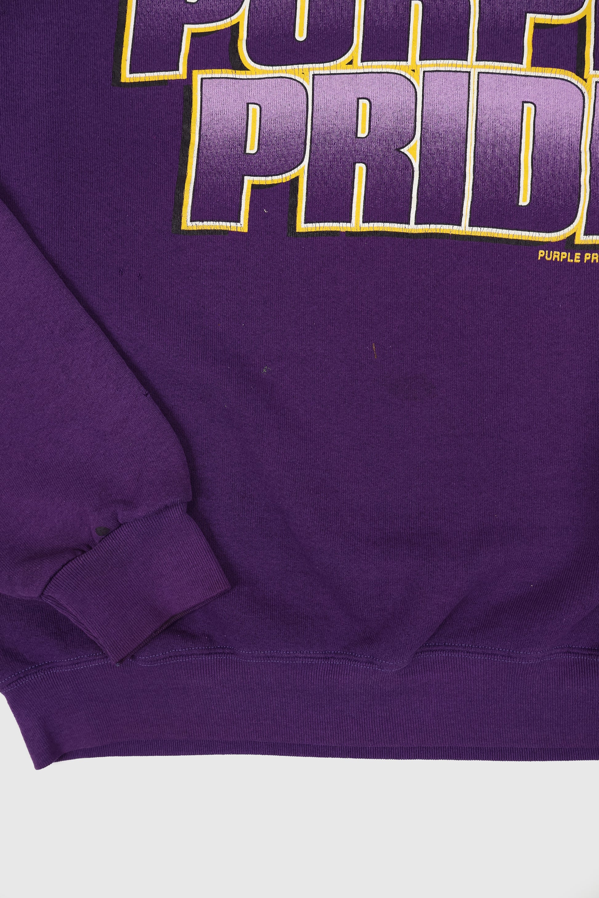 Vintage Minnesota Vikings Purple Pride Crewneck  Image 4