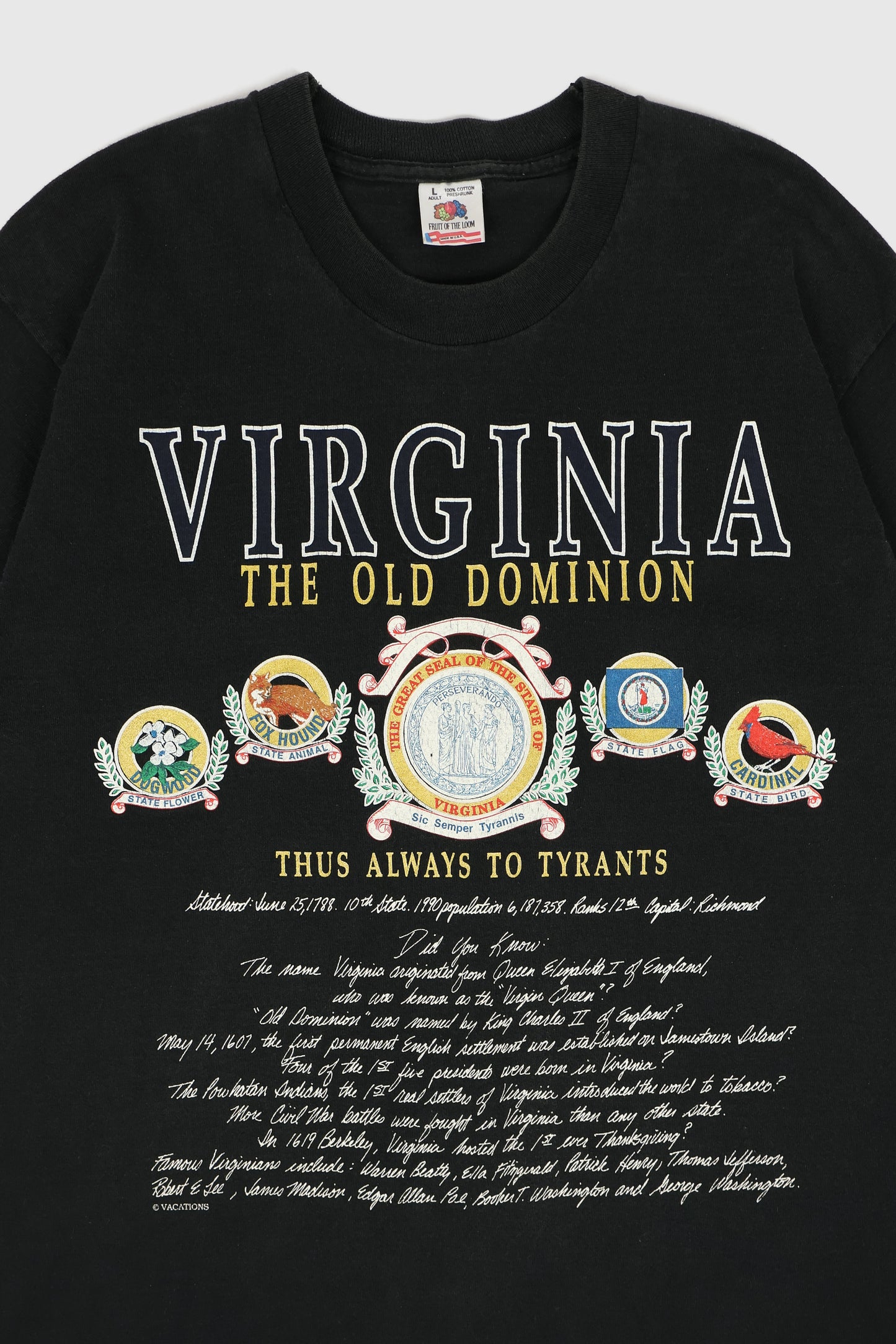 Vintage Virginia The Old Dominion Tee