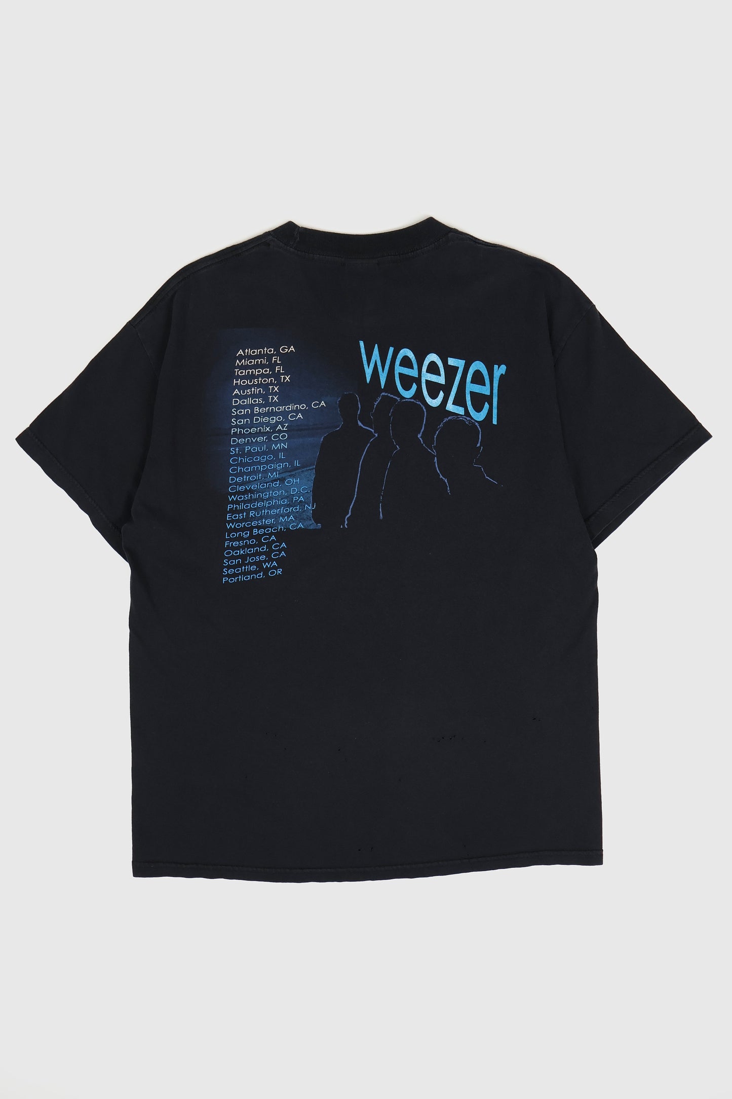 Vintage Y2K Weezer Tour Tee Image 1