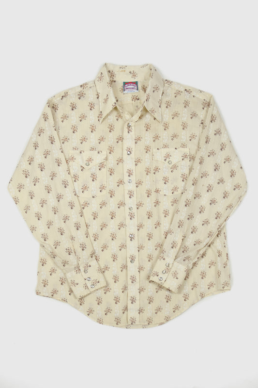 Vintage Western Snap Button Shirt 03