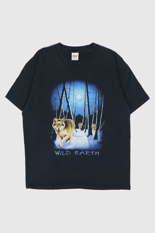 Vintage Wolf Wild Earth Tee Image 0