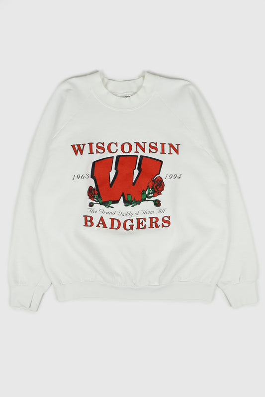 Vintage Wisconsin Badgers Crewneck