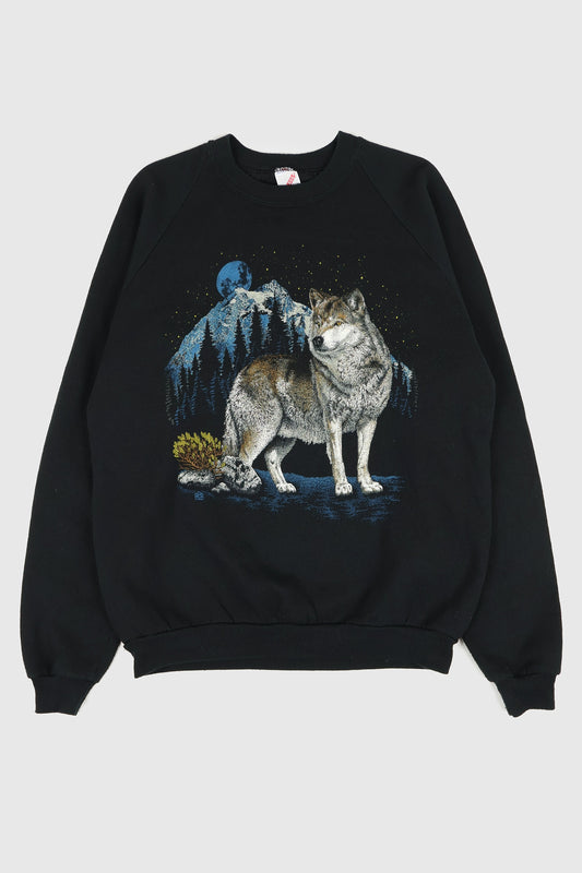 Vintage Wolf Crewneck Image 0