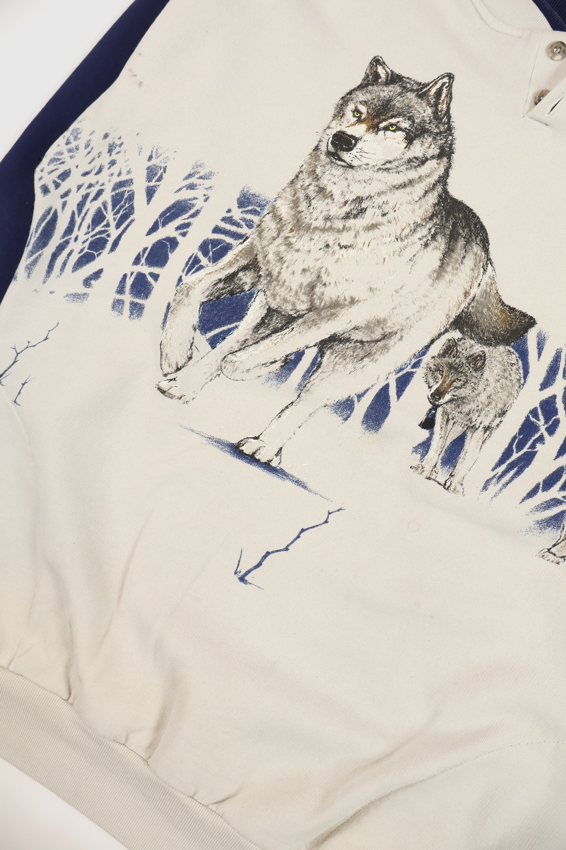 Vintage Wolf Crewneck Image 3