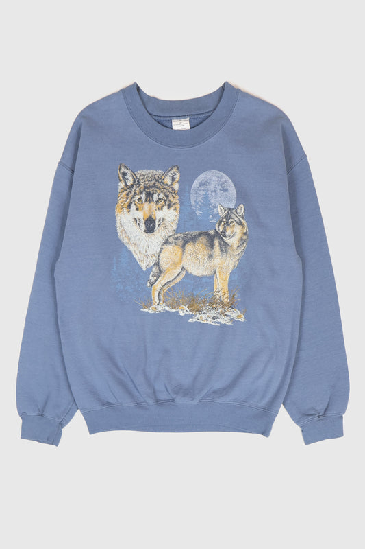Vintage Wolf Crewneck Image 0