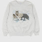 Vintage Wolf Crewneck Image 0