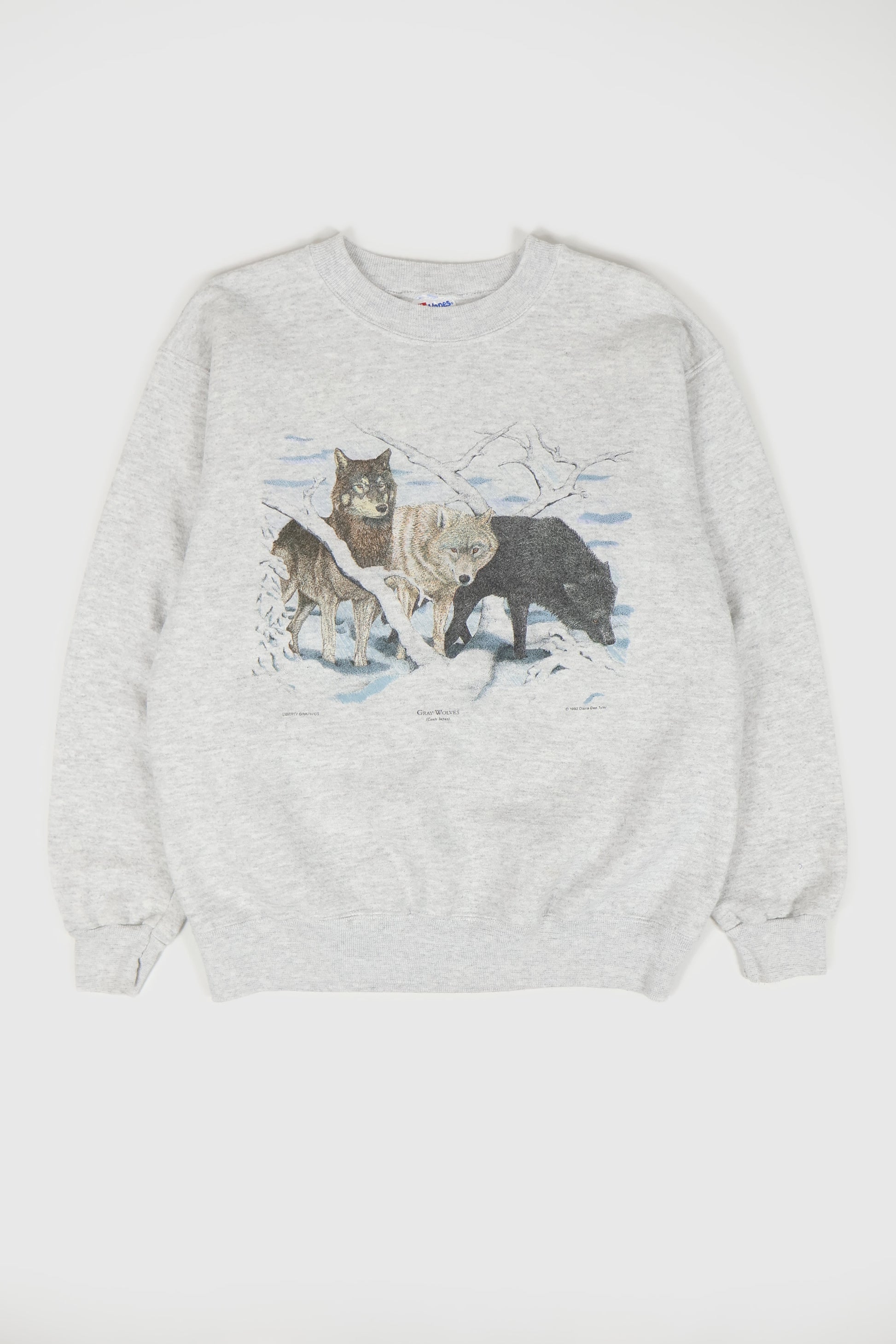 Vintage Wolf Crewneck Image 0