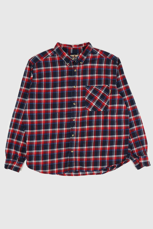 Vintage Woolrich Plaid Flannel Button-Down Shirt Image 0