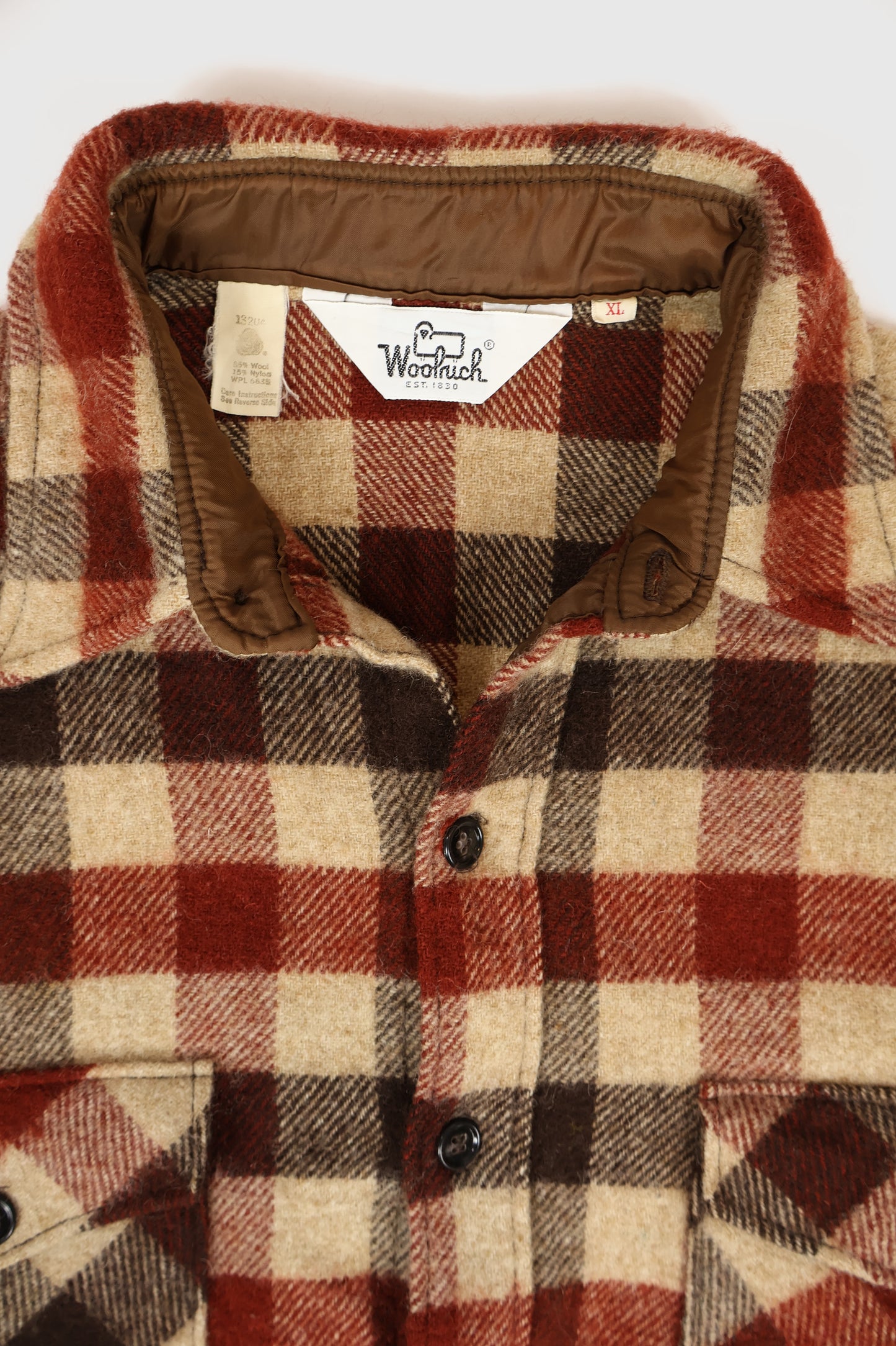 Vintage Woolrich Wool Button-Down Shirt Image 2