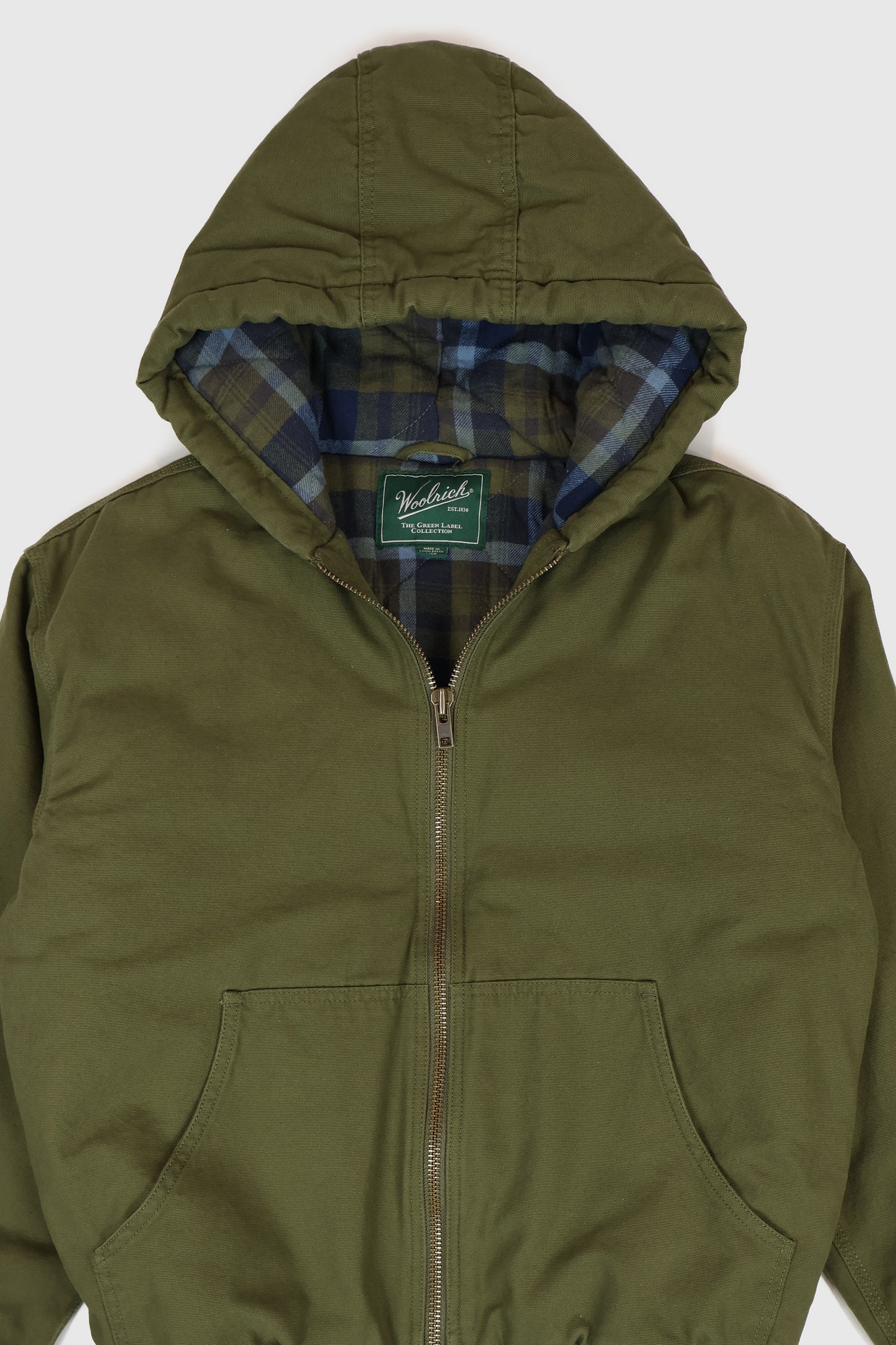Vintage Woolrich Full Zip Hooded Jacket Image 1
