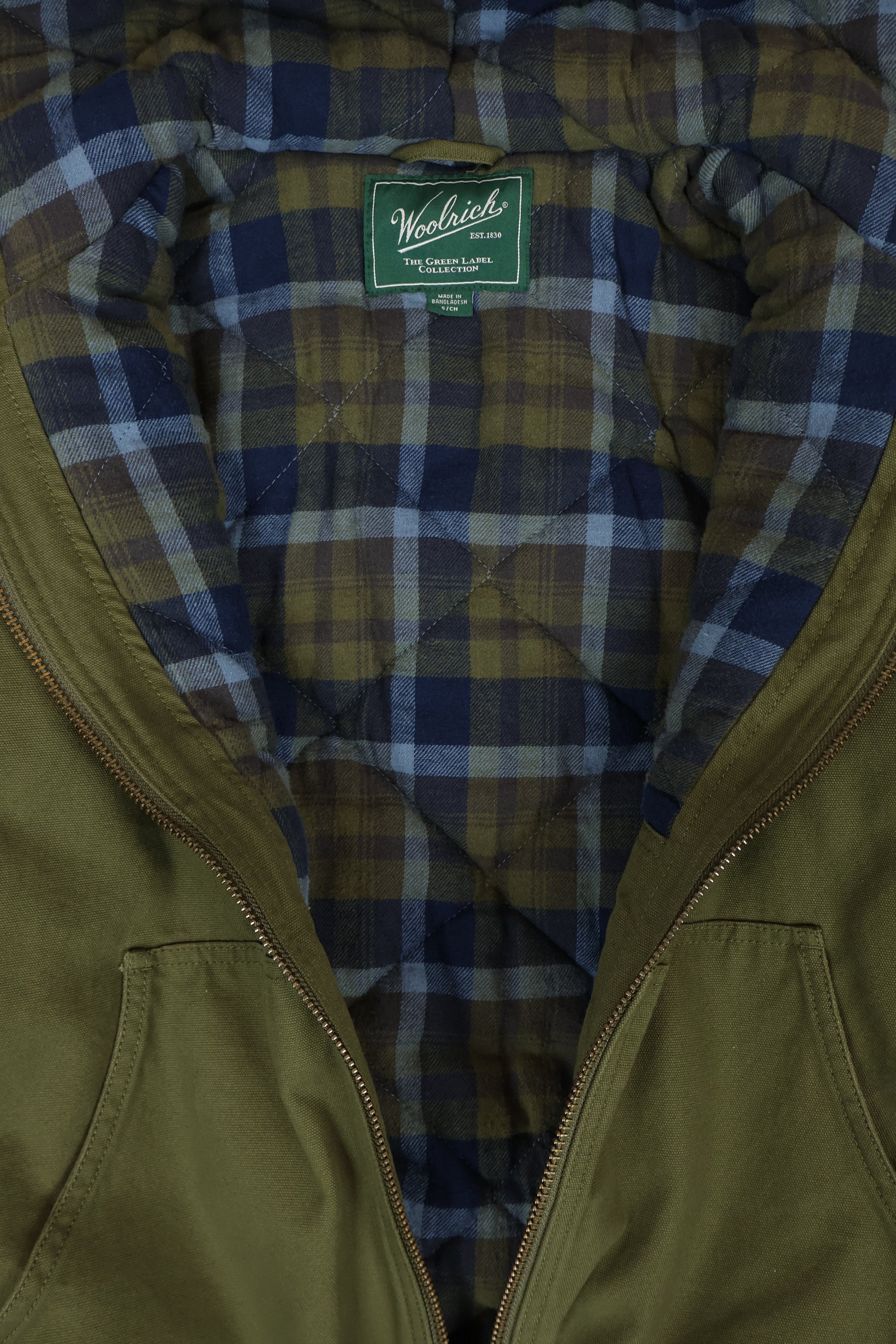 Vintage Woolrich Full Zip Hooded Jacket Image 2