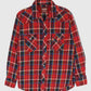 Vintage Wrangler Flannel Snap-Button Shirt