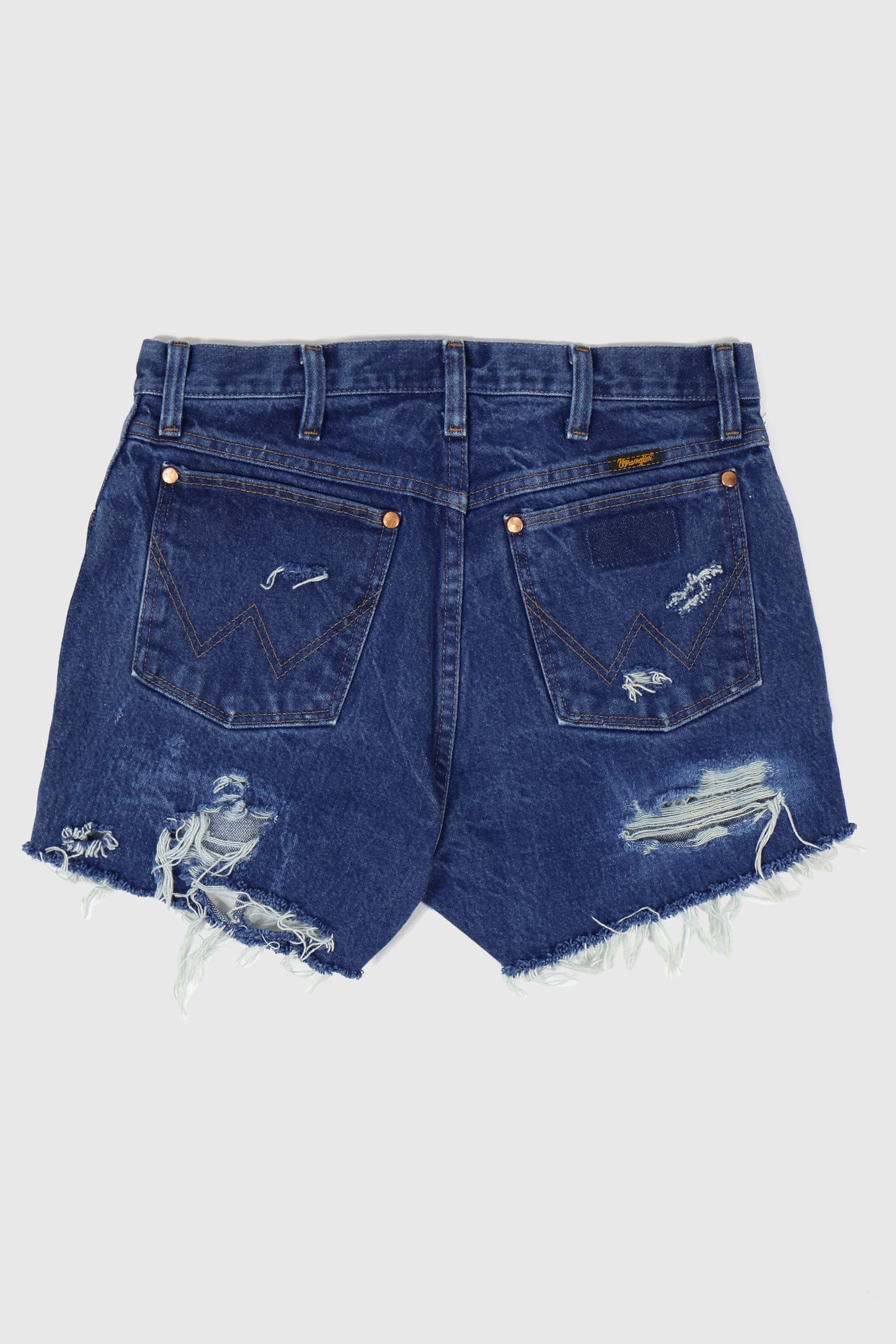 Vintage Distressed Wrangler Jean Shorts