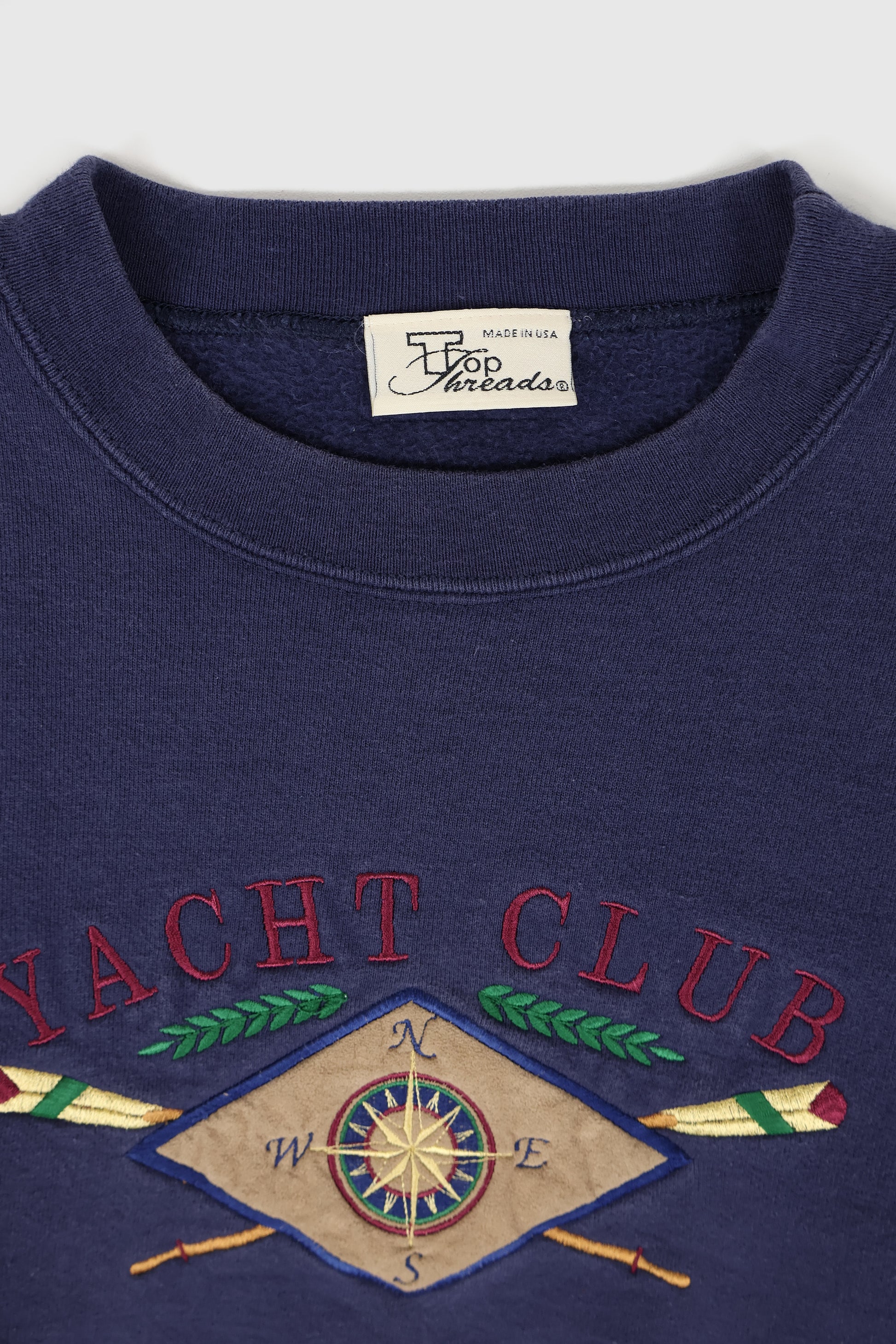 Vintage Yacht Club Crewneck Image 2