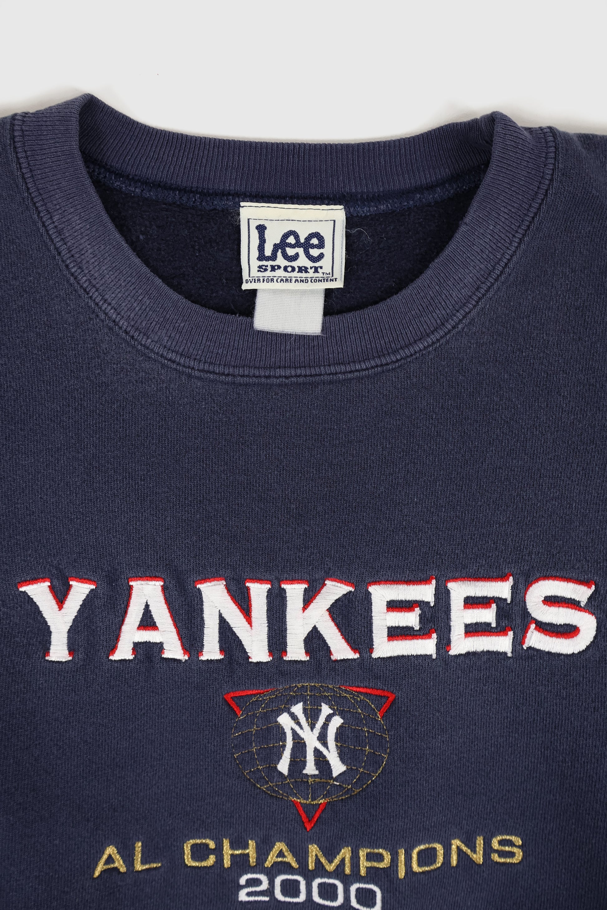 Vintage New York Yankees 2000 AL Champions Crewneck Image 2