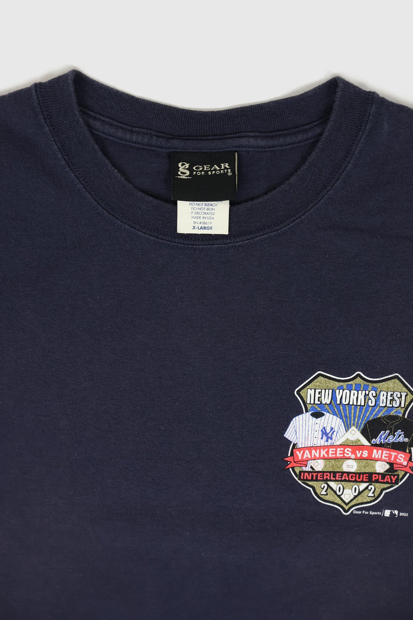 Vintage 2002 New York's Best Interleague Play Tee