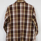 Vintage Heavyweight Brown Plaid Button-Down Shirt