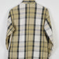 Vintage Distressed Plaid Button-Down Shirt