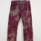 Upcycled Levi's 501 Straight Fit Button-Fly Dyed Jeans 003