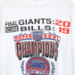 Vintage New York Giants Super Bowl XXV Champions Tee