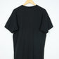 Vintage Solid Black Tee 002