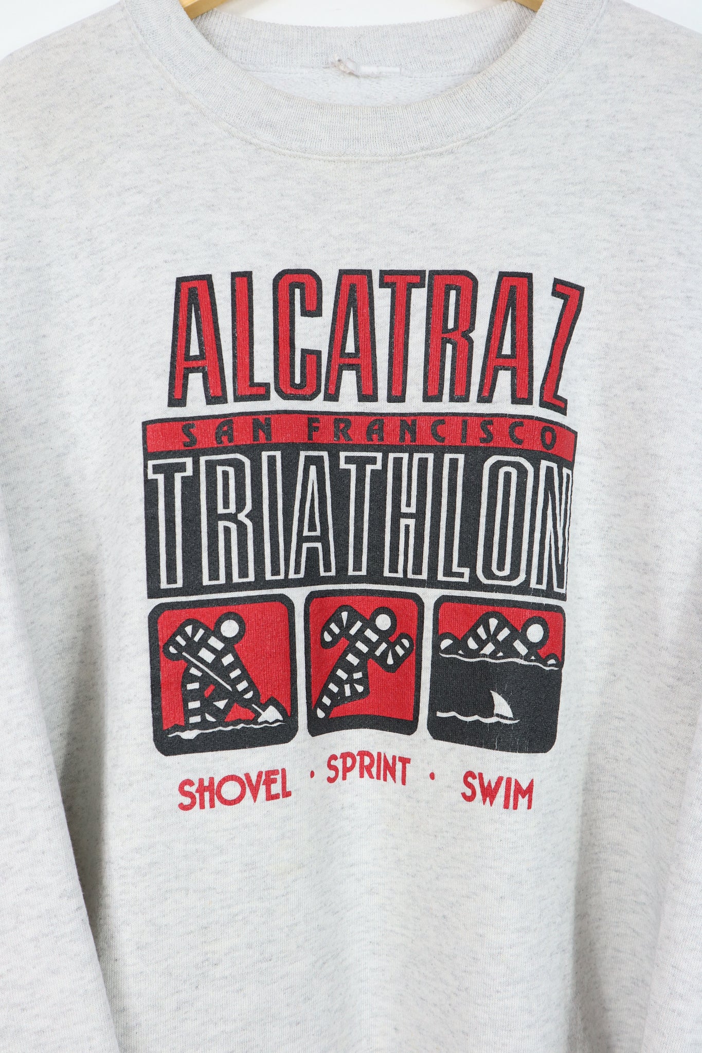 Vintage Alcatraz Triathalon Crewneck