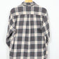 Vintage Grey Flannel Button-Down Shirt