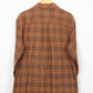 Vintage Brown Flannel Button-Down Shirt