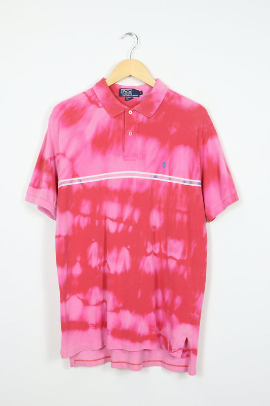 Reworked Bleached Ralph Lauren Polo 10