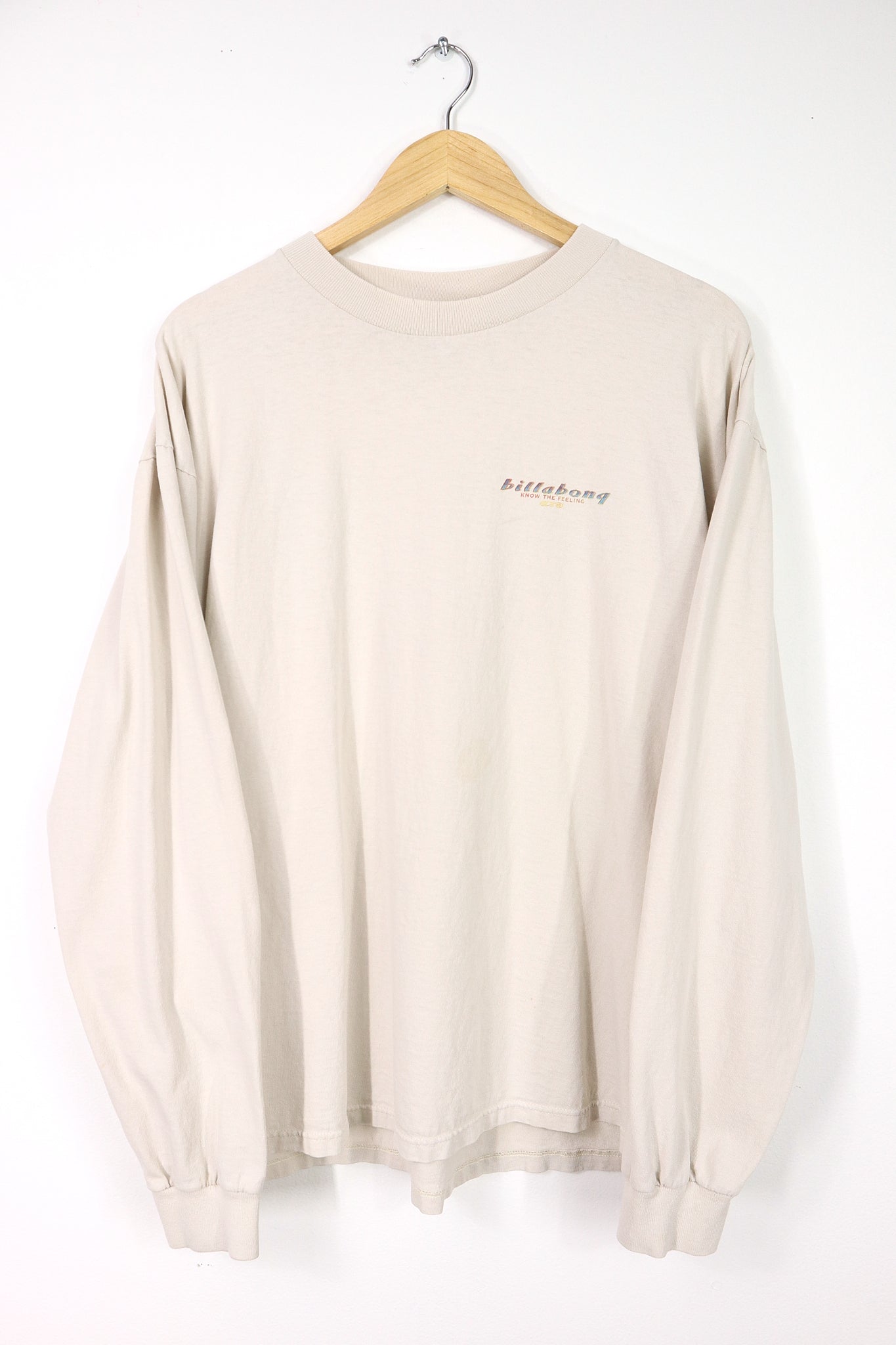 Vintage Billabong Know the Feeling Long Sleeve Tee