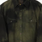Vintage Dyed Flannel Button-Down 012