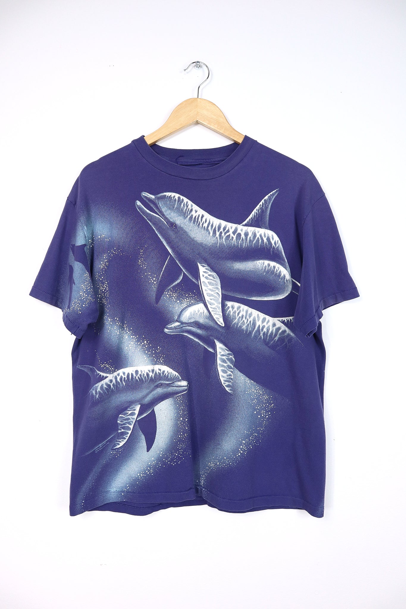 Vintage Dolphin All Over Print Tee