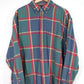 Vintage Gap Green Plaid Button-Down