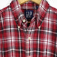 Vintage Gap Red Plaid Button-Down