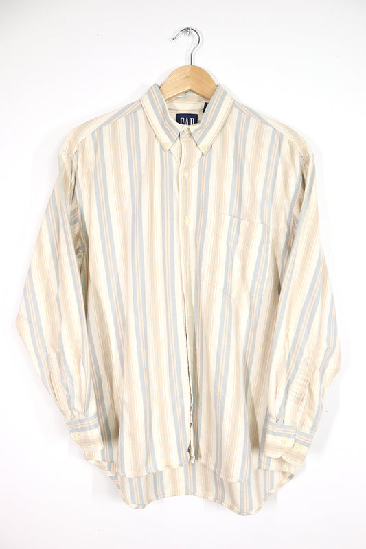 Vintage Gap Striped Button-Down