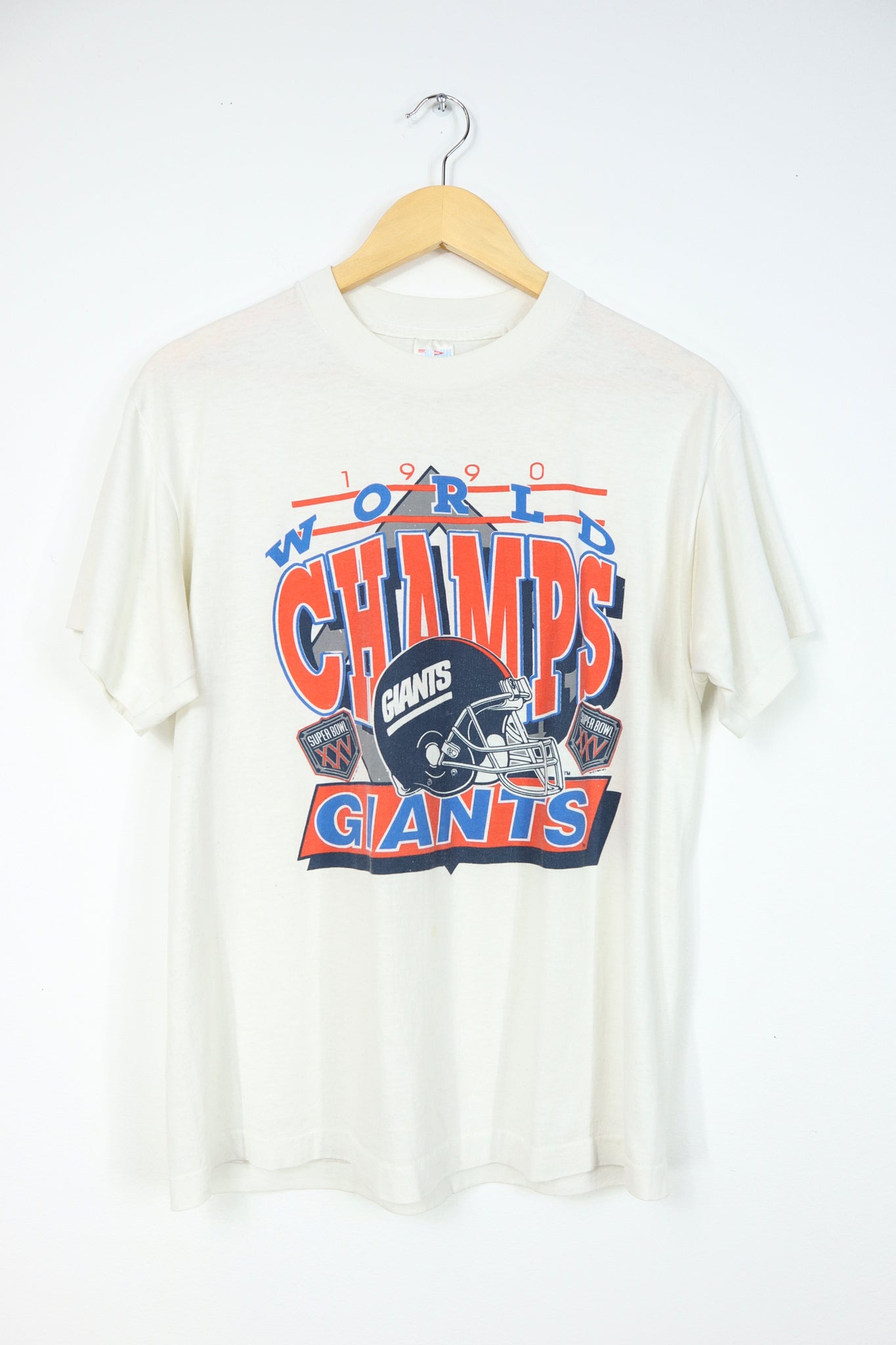 Vintage 1990 New York Giants World Champs Tee