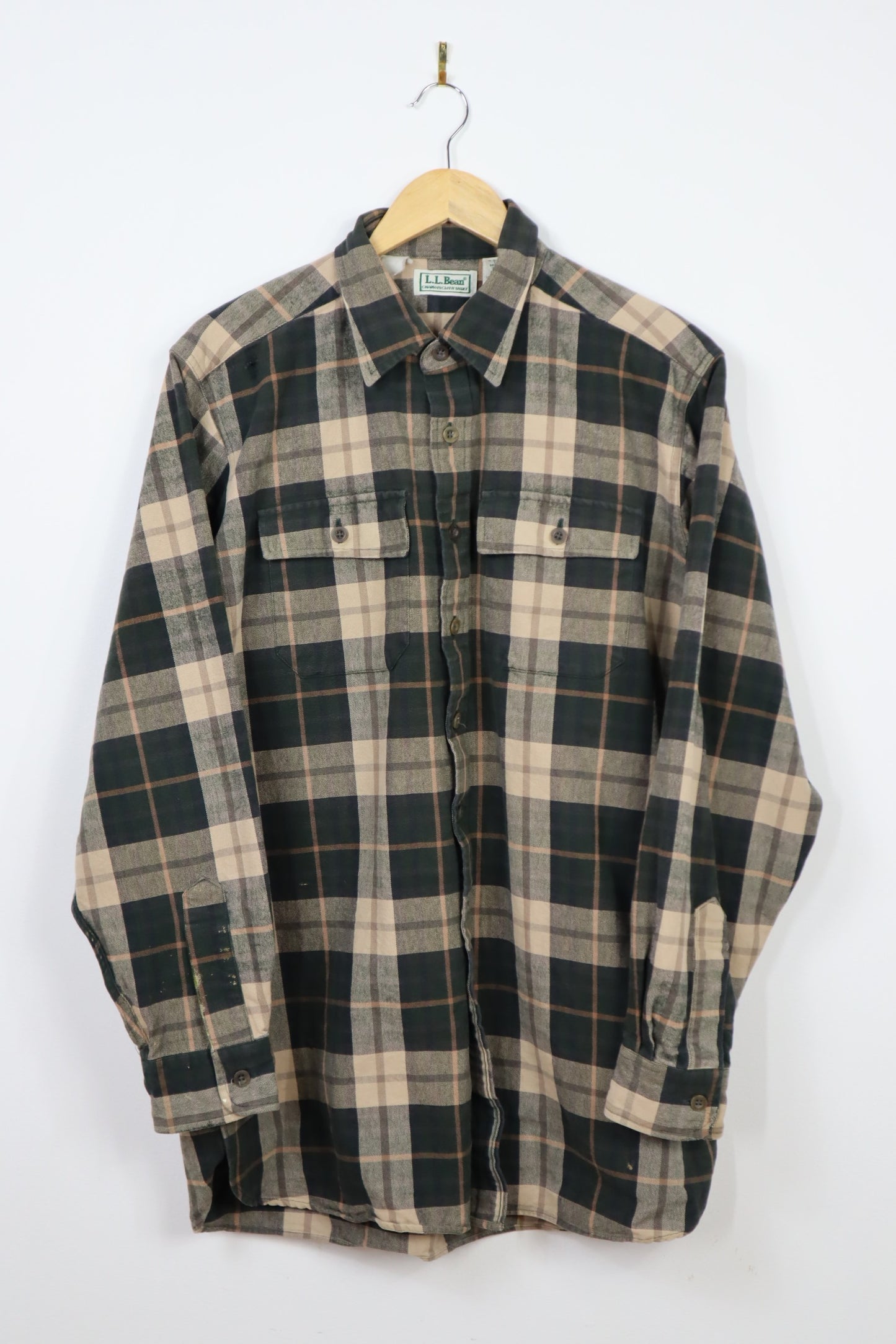 Flannel Button-Down Shirt #10