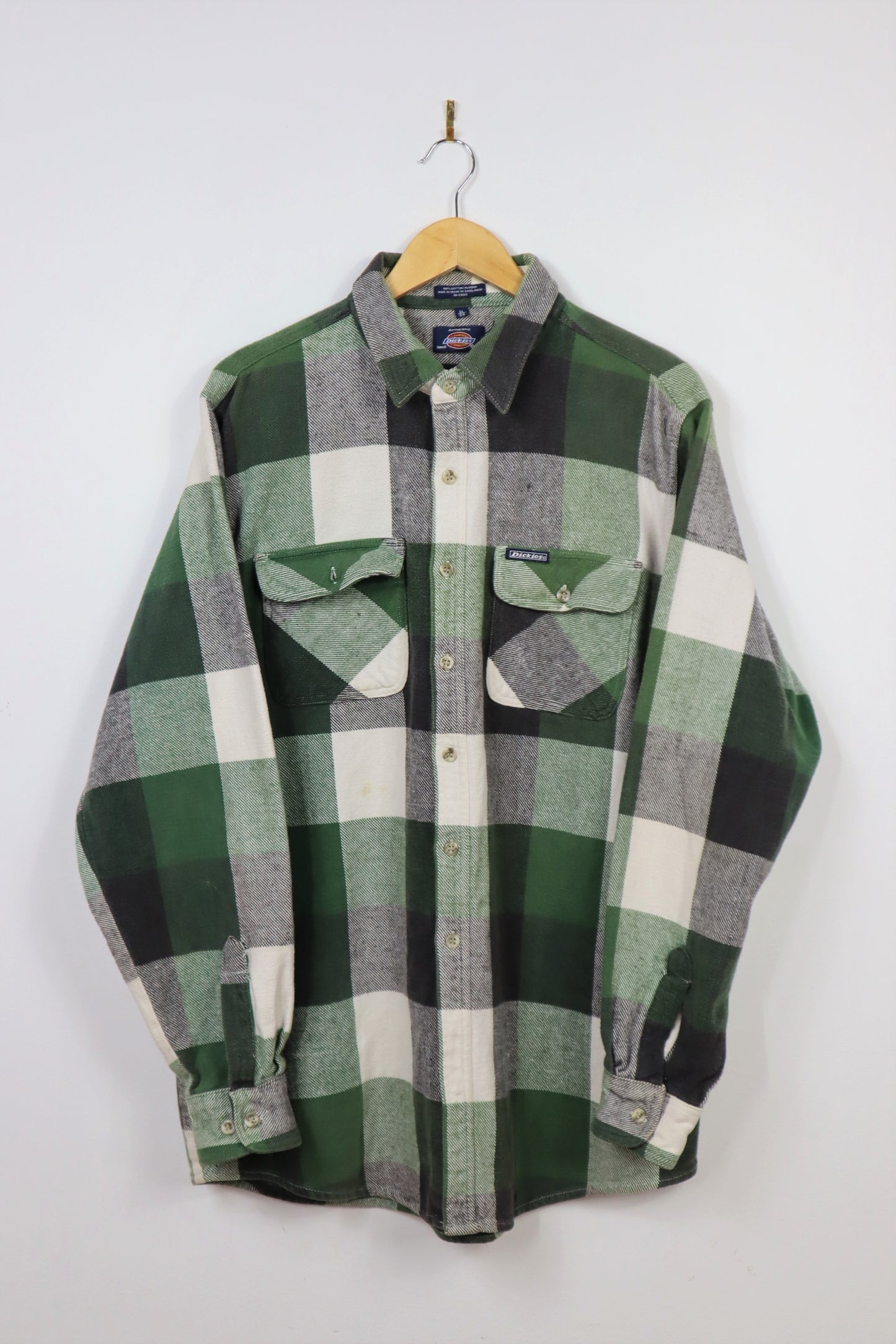 Flannel Button-Down Shirt #4