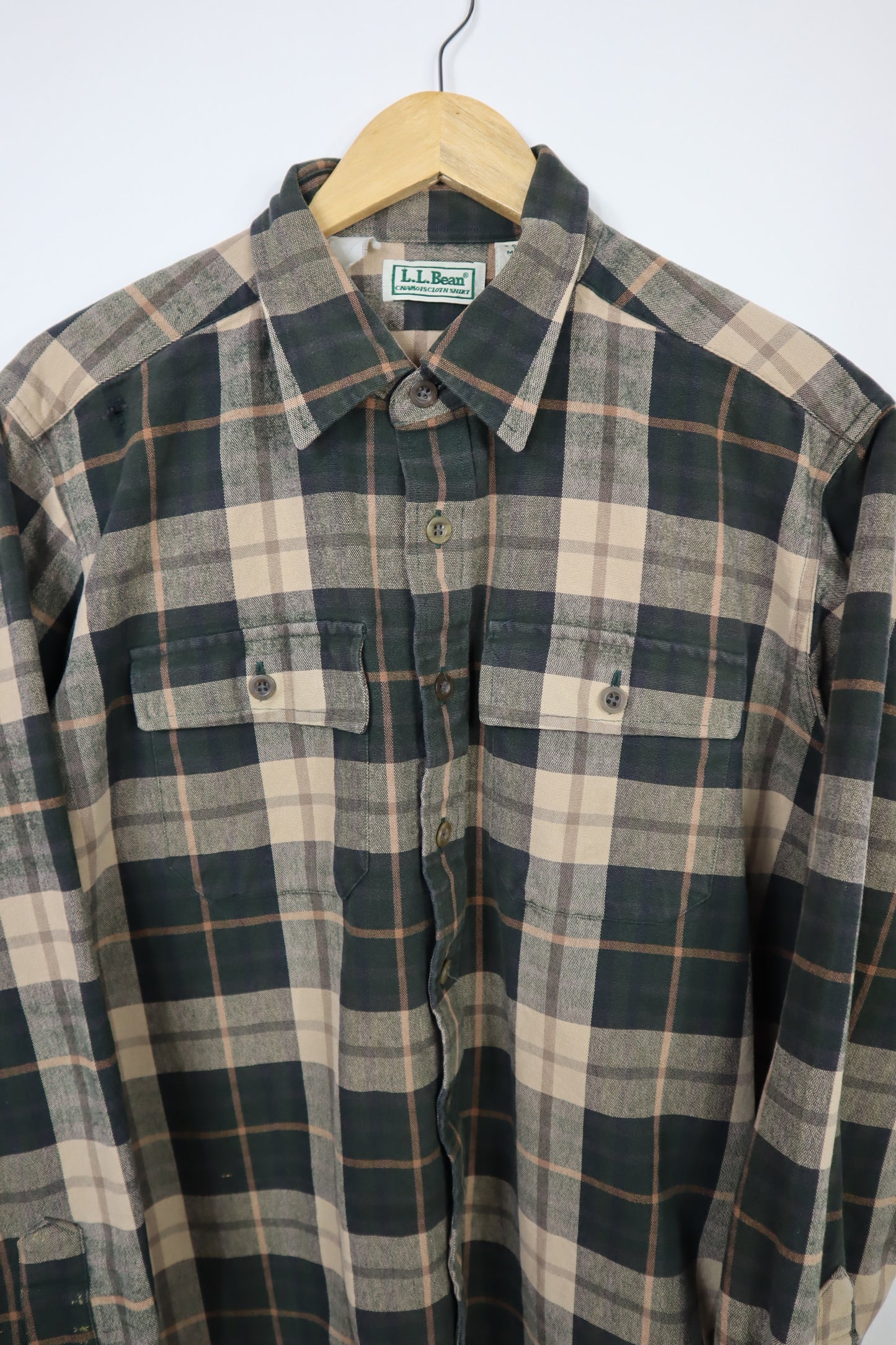 Flannel Button-Down Shirt #10