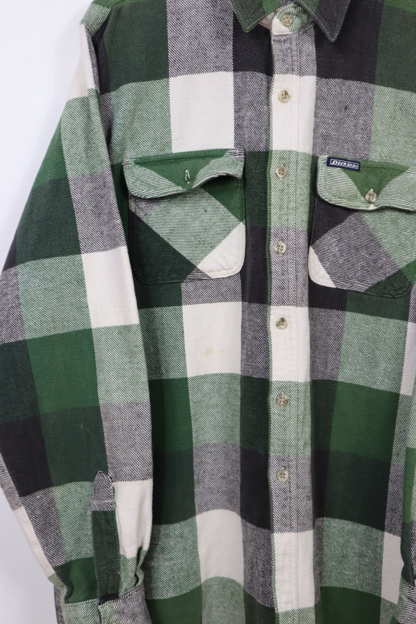 Flannel Button-Down Shirt #4