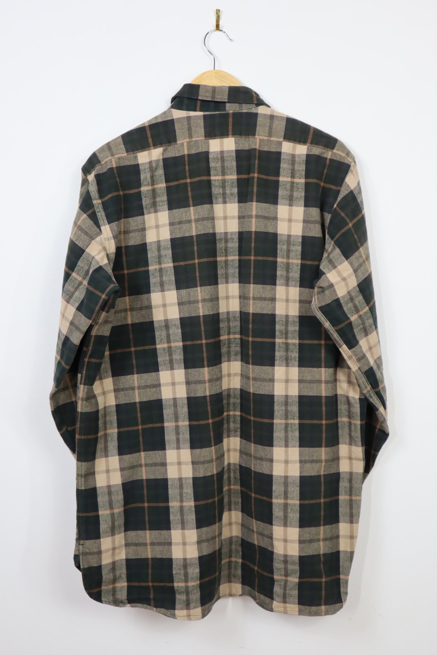 Flannel Button-Down Shirt #10