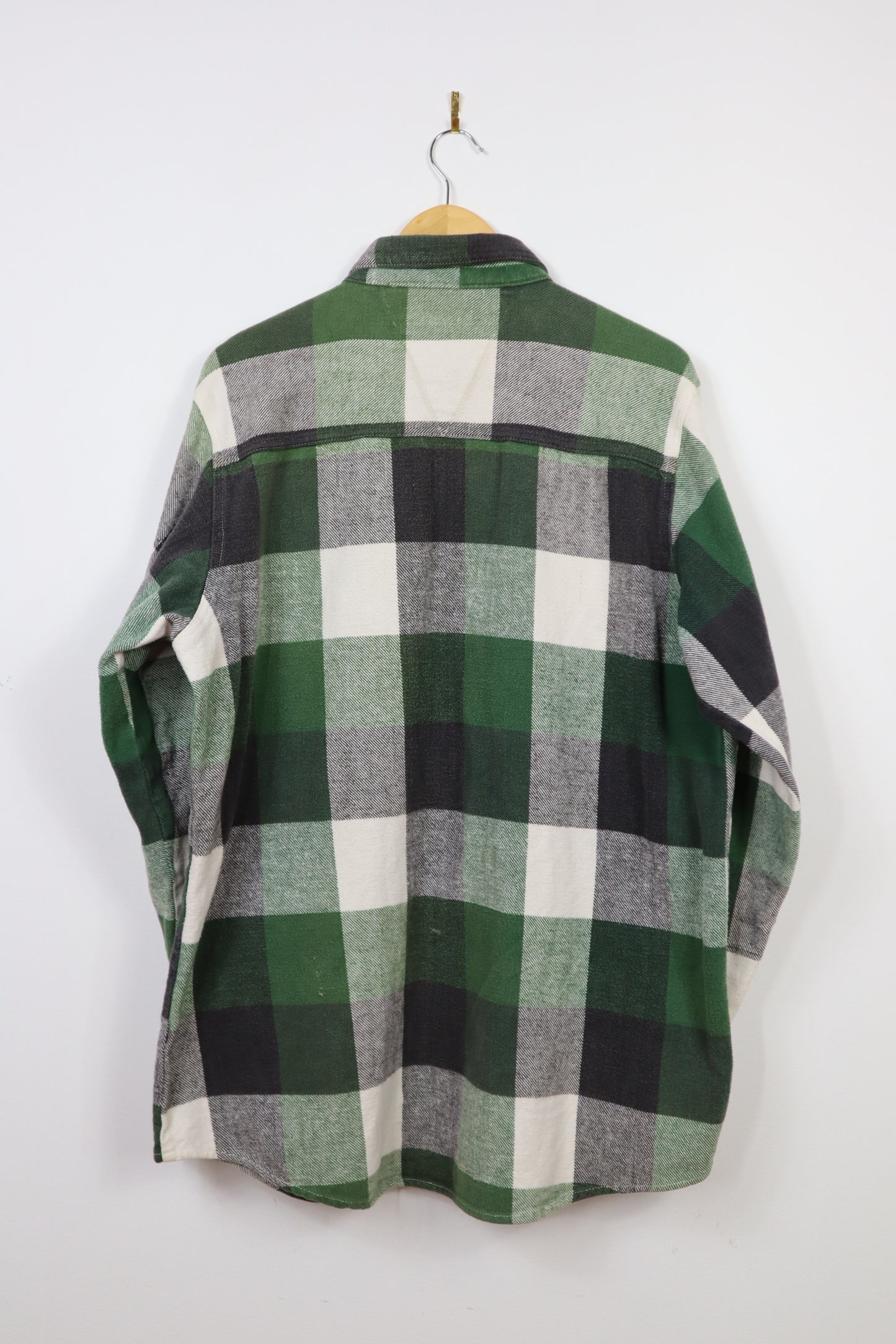 Flannel Button-Down Shirt #4