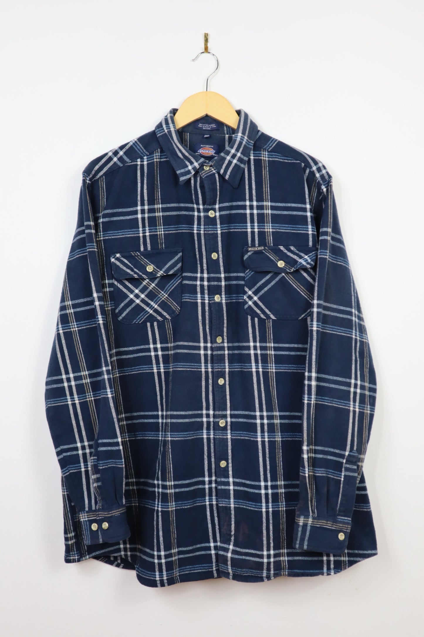 Flannel Button-Down Shirt #5