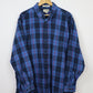 Flannel Button-Down Shirt #11
