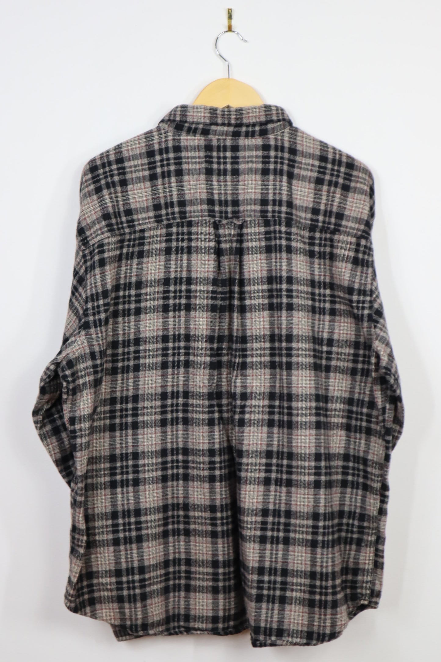 Flannel Button-Down Shirt #7