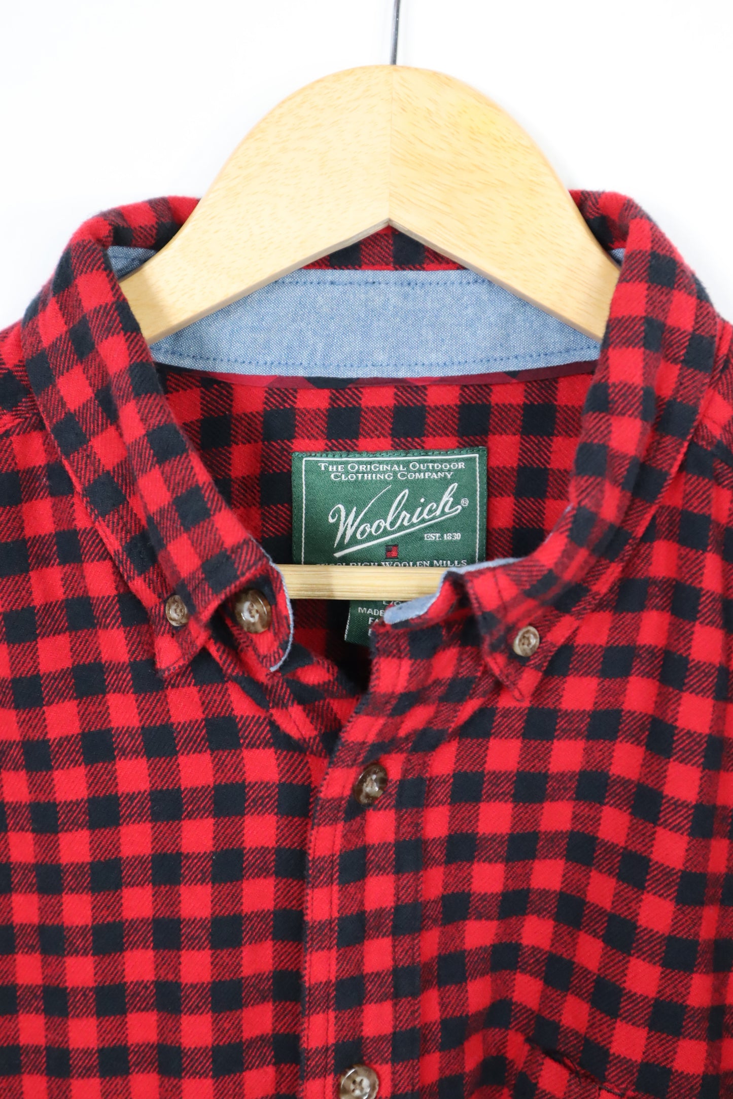 Flannel Button-Down Shirt #9