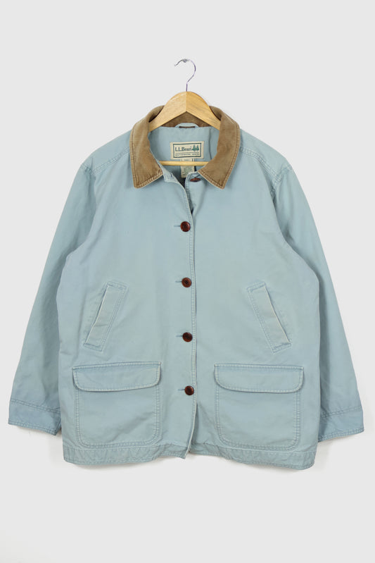 Vintage L.L. Bean Light Blue Barn Coat