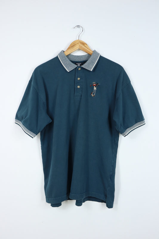 Vintage Daffy Duck Golf Polo