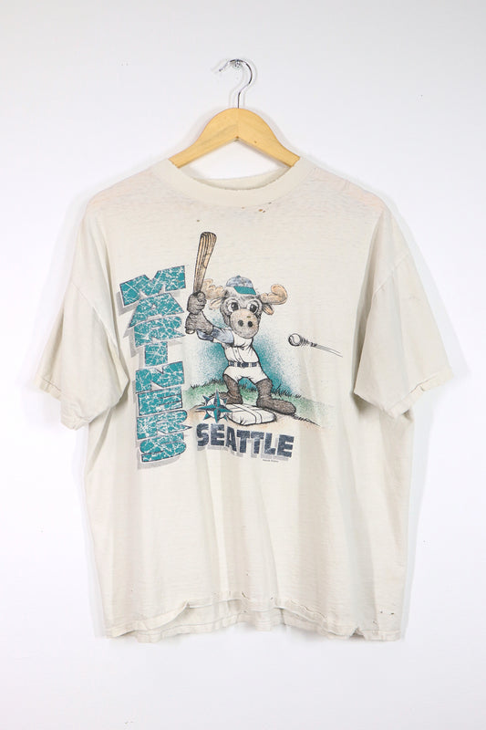 Vintage Thrashed Seattle Mariners Tee