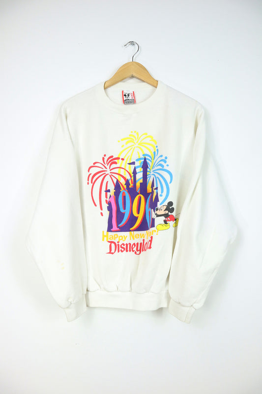 Vintage 1996 Disneyland Happy New Year Crewneck